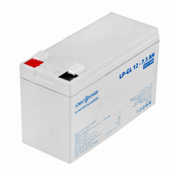 Акумулятор гелевий Logic Power LP-GL 12 - 7,5 AH, фото 2