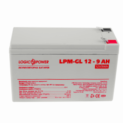 Акумулятор гелевий Logic Power LPM-GL 12 - 9 AH, фото 5