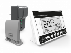 Провідний кімнатний терморегулятор двохпозиційний TECH ST-290 v3 + Optimum Start, фото 12