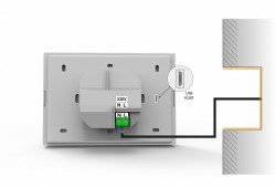 Беспроводной комнатный регулятор TECH R-6 K, фото 6