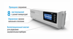 Проводной контроллер термоэлектрических приводов (8 секций) TECH L-7e, фото 10