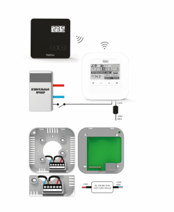 Беспроводной терморегулятор для радиаторного отопления TECH WiFi 8S MINI, фото 10