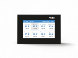 Беспроводной терморегулятор для радиаторного отопления TECH  ST-8S, фото 6