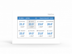 Беспроводной терморегулятор для радиаторного отопления TECH  ST-8S, фото 7