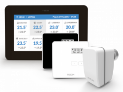 Бездротовий терморегулятор для радіаторного опалення TECH ST-8S WiFi, фото 7