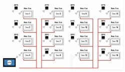 Беспроводной терморегулятор для радиаторного отопления TECH ST-16S, фото 6