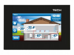 Комнатный терморегулятор со связью  OpenTherm TECH ST-2801 WiFi, фото 7