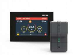 Бездротовий кімнатний терморегулятор позиційний TECH ST-283C, фото 6