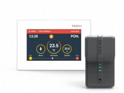 Бездротовий кімнатний терморегулятор позиційний TECH ST-283C, фото 7