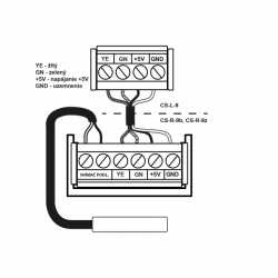 Дротовий кімнатний регулятор TECH R-9S, фото 8