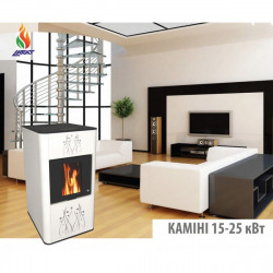 Камін на пеллетах Lafat Aqua15 kW, фото 4