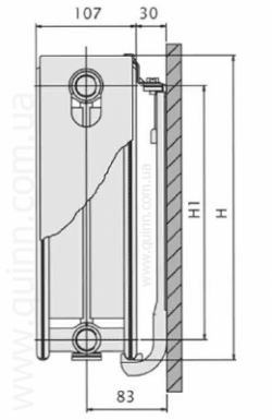 Радиатор стальной Integrale V22 H500x2400L (5056Ватт), фото 13