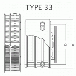Радіатор сталевий Integrale V33 H500x700L (2136Ватт), фото 13