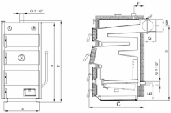 Твердопаливний котел Metal Fach SOKOL SE-MAX II-20 (19), фото 8