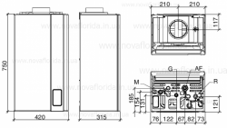 Настінний газовий котел Virgo RTN 28, фото 7