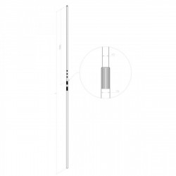 Блискавкоприймач М01/25 L2500, фото 6