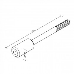 Е20/6 Насадка SDS Max, фото 6