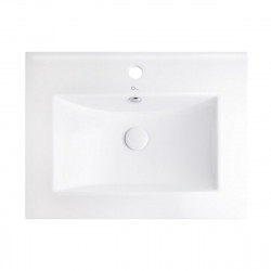 Тумба з умивальником Q-tap Albatross WHI TN600D підвісна, фото 10