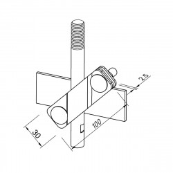 C05/11 Соединитель Cant D16 (StZn), фото 8