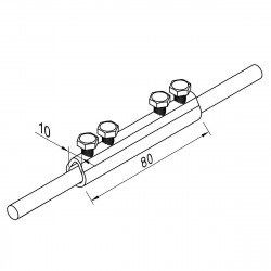 C09/1 Соединитель трубчатый (StZn), фото 4