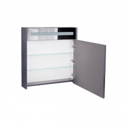 Дзеркальна шафа підвісна Qtap Robin з підсвічуванням QT1377ZP7002G, фото 11