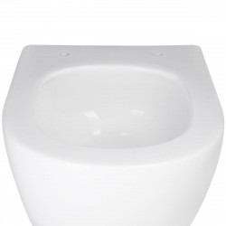 Унітаз підвісний Qtap Jay безободковий Ultra Quiet з сидінням Soft-close QT07335177W, фото 10