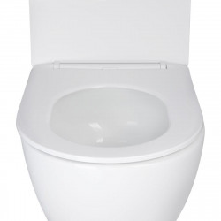 Унітаз підвісний Qtap Jay безободковий Ultra Quiet з сидінням Soft-close QT07335177W, фото 12