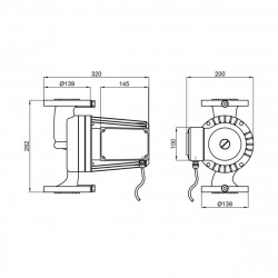 Насос циркуляционный Thermo Alliance  LPA50-10-700, фото 6