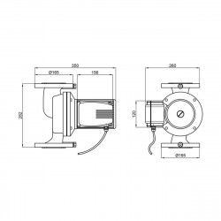 Насос циркуляционный Thermo Alliance  LPA50-18-1300, фото 7
