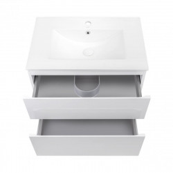 Комплект Qtap Albatross 710х725х460 White тумба підвісна + раковина урізна  QT0172TP700D3070CW, фото 7