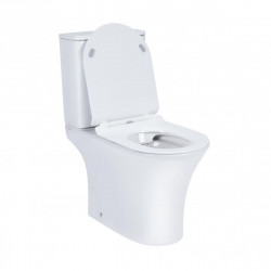 Унітаз-компакт Qtap Presto безобідковий з сідінням Soft-close QT24221217AW, фото 14