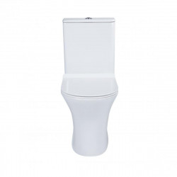 Унітаз-компакт Qtap Presto безобідковий з сідінням Soft-close QT24221217AW, фото 15