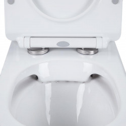 Унітаз-компакт Qtap Presto безобідковий з сідінням Soft-close QT24221217AW, фото 20