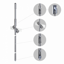 Е20/61 Устройство для забивания стержней под SDS-Max 260 мм (St), фото 8
