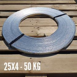 W04/25 Смуга оцинкована 25х4 мм St/tZn, фото 8