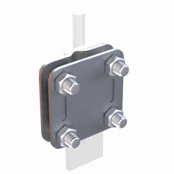 C03/1 Соединитель Contra 2 пл. (StZn), фото 5