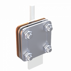 C03/24 Соединитель Contra 3 пл. (Cu/Ni), фото 5