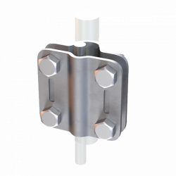 C04/1 Соединитель Quadro 2 пл. (StZn), фото 5