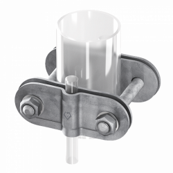 Соединитель к трубе D30-40 с 2 подсоединениями (StZn), фото 5