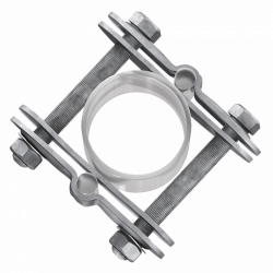 Соединитель к трубе D30-40 с 2 подсоединениями (StZn), фото 6