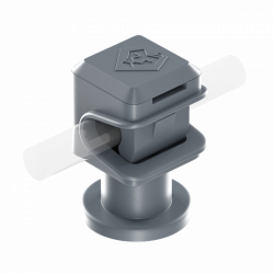 Н01/8 Держатель Сlip серый М8 (Pa), фото 7