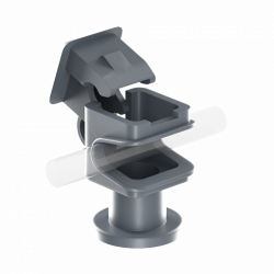 Н01/8 Держатель Сlip серый М8 (Pa), фото 8