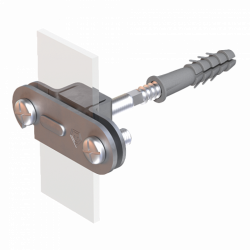 H14/1 Держатель полосы Fix B30 (StZn), фото 7