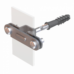 H15/1 Держатель полосы Fix B40 (StZn), фото 7