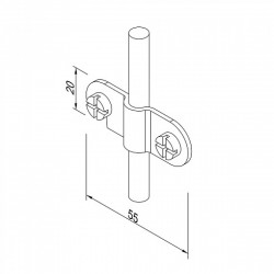 H09/1 Пластина Fix D06 – D10 St/tZn, фото 4