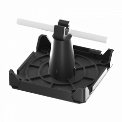 H38/1 Пластиковый держатель проволоки D8 мм на кровле (Pe), фото 6