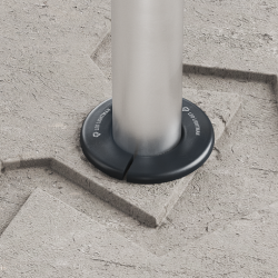 Блискавкоприймач з бетонною основою 3 м (Al), фото 13