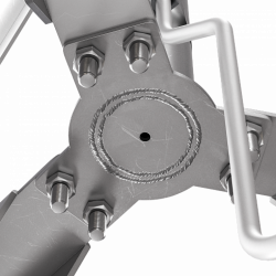 Блискавкоприймач з триногою 4 м (Al/Ni), фото 23