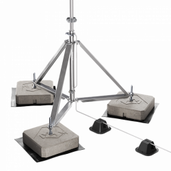 Блискавкоприймач з триногою 4 м (Al/Ni), фото 15