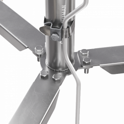 Блискавкоприймач з триногою 4 м (Al/Ni), фото 22